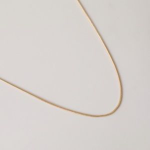 Thin Snake Chain | 18k Gold Filled
